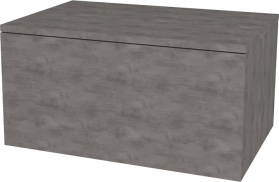 Mereo Ponte, koupelnová skříňka 70 cm, Multidecor, Beton tmavě šedý CN291BET2