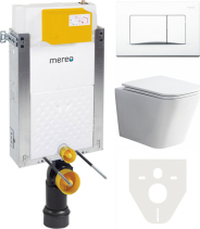 Mereo WC komplet pro zazdění s přislušenstvím MM01SETRB