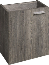 Aqualine ZOJA umyvadlová skříňka 39, 5x50x22cm, mali wenge 51049MW