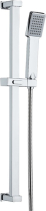 Mereo Sprchová souprava, jednopolohová sprcha, posuvný držák, dvouzámková nerez hadice CB900J