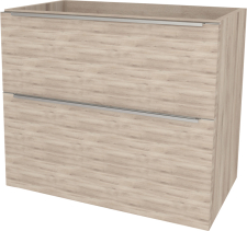 Mereo Mailo, koupelnová skříňka 61 cm, chrom madlo, Multidecor, Dub Kronberg světlý CN590SDKRS