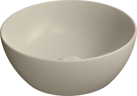 GSI PURA keramické umývátko na desku, průměr 32cm, creta mat 885408
