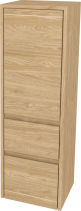 Mereo Opto koupelnová skříňka vysoká 125 cm, levé otevírání, Multidecor, Dub olejovaný CN995LDUO1