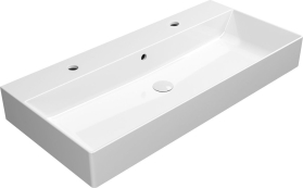 GSI KUBE X keramické dvojumyvadlo 100x47cm, bílá ExtraGlaze 9423211