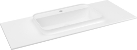 Sapho BRAHEA umyvadlo 111, 6x51, 5cm, rockstone, bílá mat BT112