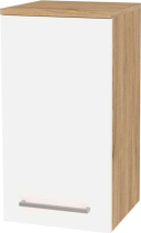 Mereo Bino koupelnová skříňka horní 63 cm, pravá, Multidecor, Jasan horský CN696JASH