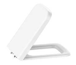 CREAVIT BENE WC sedátko, Soft Close, bílá/chrom KC0503