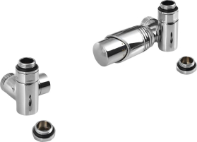 Bruckner WICHER ECK COMBI připojovací sada termostatická rohová, chrom 600.321.1