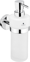 Nimco UNIX Dávkovač tekutého mýdla skleněný, pumpička mosaz UN 13031W-T-26