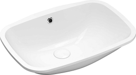 Sapho NUVO keramické umyvadlo pod desku, 55x38cm, bílá 50354