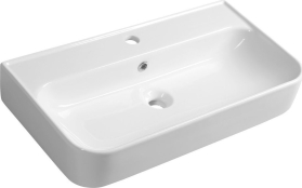 Isvea SISTEMA U keramické umyvadlo 70x38cm, bílá 10PL53070