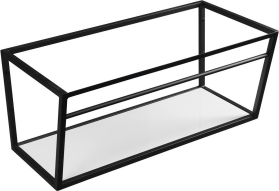 Sapho SKA konzole s policí 900x400x460mm, černá mat SKA103