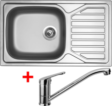 Nerezový dřez Sinks OKIO 860 XXL + PRONTO N73