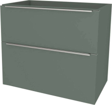 Mereo Mailo, koupelnová skříňka 81 cm, chrom madlo, Multidecor, Zelená Verde CN591SZEV1
