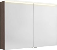 Sapho LINEX galerka s LED osvětlením, 100x70x15cm, borovice rustik LX100-0016