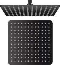 Sapho SLIM hlavová sprcha, 300x300mm, černá mat SL101