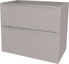 Mereo Mailo, koupelnová skříňka 101 cm, chrom madlo, Multidecor, Arktická šedá CN592SARS1