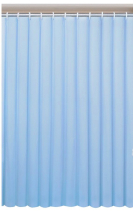 Aqualine Sprchový závěs 180x180cm, vinyl, modrá 0201003 M
