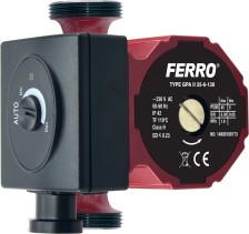 Novaservis Oběhové elektronické čerpadlo Ferro 25-60/130mm 0604W
