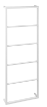 Sapho SKA nástěnný sušák ručníků 450x1150x100mm, bílá mat SKA511