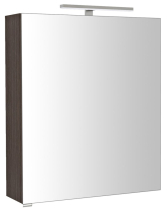 Sapho RIWA galerka s LED osvětlením, 60x70x17cm, borovice rustik RIW060-0016