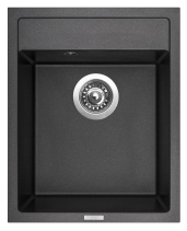 Granitový dřez Sinks CLASSIC 400 Metalblack ACRCL40050074