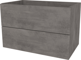 Mereo Aira, koupelnová skříňka 101 cm, Multidecor, Beton tmavě šedý CN792SBET2
