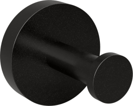 Sapho X-ROUND BLACK háček, černá mat XR203B