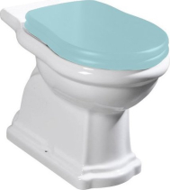 Kerasan RETRO WC kombi mísa 38, 5x72cm, zadní odpad, bílá 101301