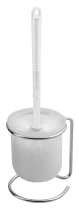 Aqualine SIMPLE LINE WC štětka na postavení, chrom GA1304
