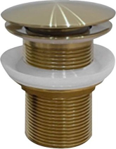 Sapho AURUM umyvadlová výpust 5/4“, click-clack, zlato mat ND-AU200