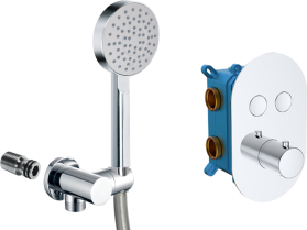Mereo Vanový set s termostatickou podomítkovou baterií, 2-cestná CB60106TB5