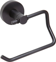 Sapho X-ROUND BLACK držák toaletního papíru, černá mat XR704B
