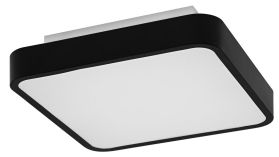 LEDVANCE ORBIS BACKLIGHT stropní svítidlo, 350x350mm, WIFI RGB+stmívatelné, 2800lm, 28W, IP20, černá AC314100055