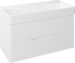Sapho MEDIENA umyvadlová skříňka 96, 5x50, 5x48, 5cm, bílá mat/bílá mat MD100
