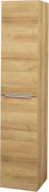 Mereo Mailo, koupelnová skříňka vysoká 170 cm, dub Riviera, chrom madlo CN524LP