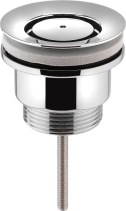 Sapho Umyvadlová výpust 5/4“, neuzavíratelná, design zátka, 3-65mm, chrom CV2005