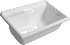 Aqualine Výlevka na skříňku 80x50cm, plast bílá PI8050