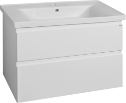 Aqualine ALTAIR umyvadlová skříňka 86, 5x60x45cm, bílá AI290