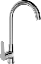 Mereo Dřezová stojánková mimoúrovňová baterie, Zuna,  s ramínkem nad pákou, výška 346 mm, chrom CB20104Z