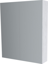 Mereo Koupelnová skříňka zrcadlová 60 cm, galerka, 2 x dvířka, Multidecor, Pino Aurélio CN798G62PINO