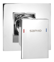 Sapho SPECTRE podomítková bidetová baterie, 1 výstup, chrom 1102-40
