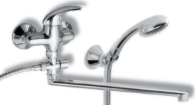 Novaservis Vanová paneláková baterie 150 mm Metalia 55 chrom 55072,0