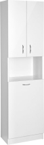 Aqualine SIMPLEX ECO vysoká skříňka s košem 50x180x30cm SIME510