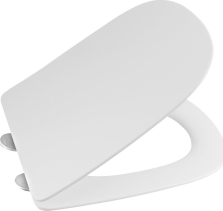 Sapho BELLO WC sedátko, SLIM, Soft Close, Easy Take, bílá PCS103