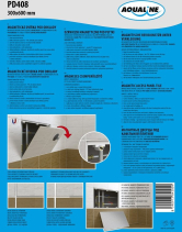 Aqualine Magnetická dvířka pod obklady 300x600 PD408