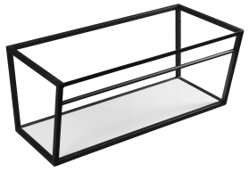 Sapho SKA konzole s policí 900x400x460mm, černá mat SKA103