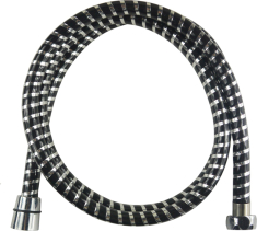 Mereo Sprchová hadice 150 cm, černá - chrom CB110B
