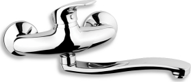 Novaservis Dřezová umyvadlová baterie 150 mm Metalia 57 chrom 57070,0