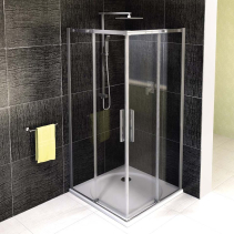 Polysan ALTIS čtvercový sprchový kout 800x800 mm, rohový vstup, čiré sklo AL1580CAL1580C